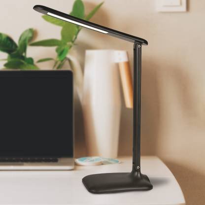 PHILIPS Air LED Desk Light Table Lamp  (37 cm, Black)
